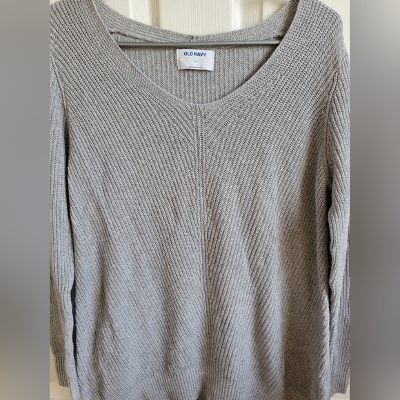 Old Navy Gray Women's Sweater - Picture 2 of 4